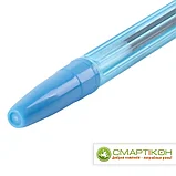 Ручка шариковая масляная STAFF "Basic BP-962", СИНЯЯ, корп.тонир. синий, узел 1 мм, 142962, Россия, фото 6