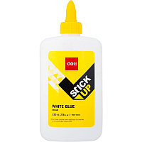 Клей ПВА Deli "Stik up", 230 мл, белый/желтый