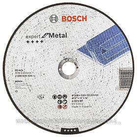 Отрезной круг 230х3,0х22,23 мм Expert for Metal BOSCH (2608600324)