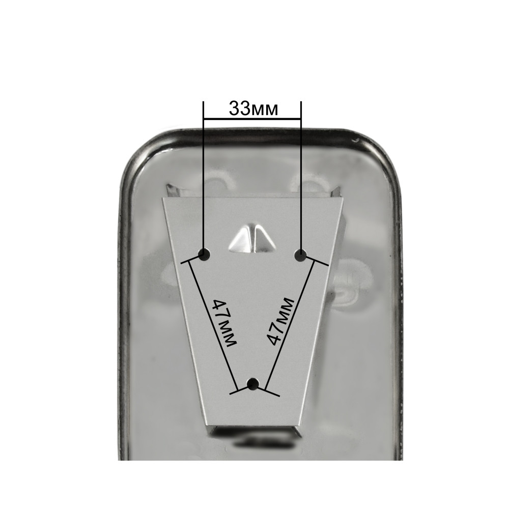 Антивандальный дозатор для жидкого мыла Solinne ТМ 801 ML (500мл), нержавейка матовый - фото 7 - id-p182746906