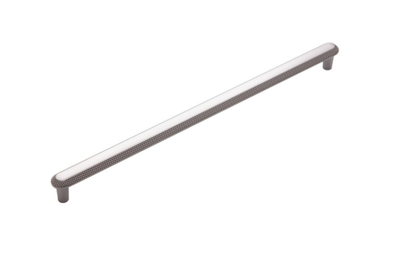 Ручка мебельная CEBI A1102 320 мм MP27 (черный матовый никель) NOLA