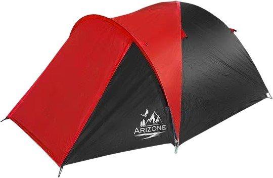 Кемпинговая палатка Arizone Element-3 (красный/черный) - фото 1 - id-p214693967