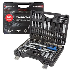 Универсальный набор инструментов FORSAGE F-41082-5 Euro (108 предметов)