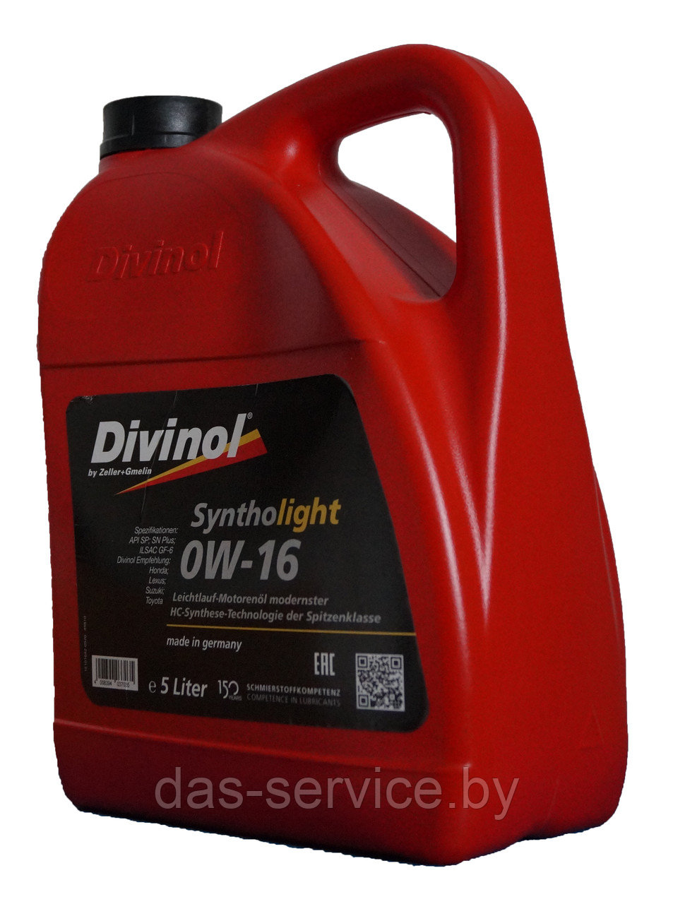 Моторное масло Divinol Syntholight 0W-16 (синтетическое моторное масло 5w30) 1 л. - фото 6 - id-p11716496