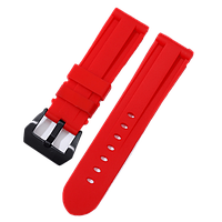 Силиконовый ремешок Rumi Haxy (24 мм) Красный