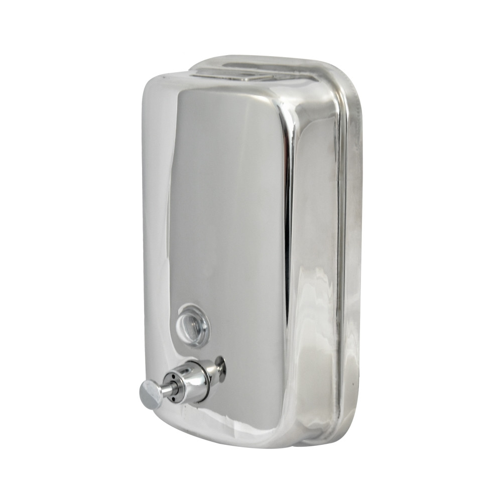 Дозатор для жидкого мыла Solinne ТМ 804 (1000мл) нержавейка, глянец - фото 1 - id-p22036150