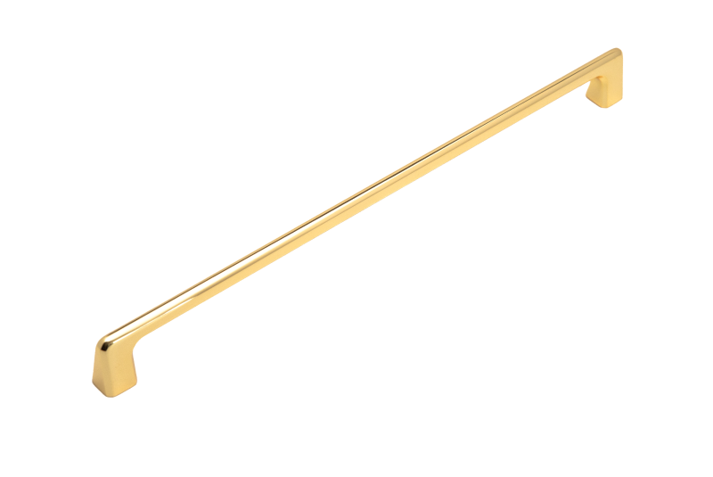 Ручка мебельная CEBI A1107 320 мм MP11 (глянцевое золото) серия VERA - фото 1 - id-p213960479