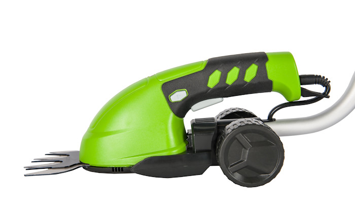 Садовые ножницы аккумуляторные Greenworks 7,2V со встроенным аккумулятором 2 Aч и телескопическ - фото 4 - id-p214698523