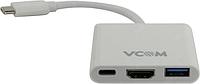 Конвертер VCOM CU427 USB-CM to HDMI+USB3.0+USB-C Adapter