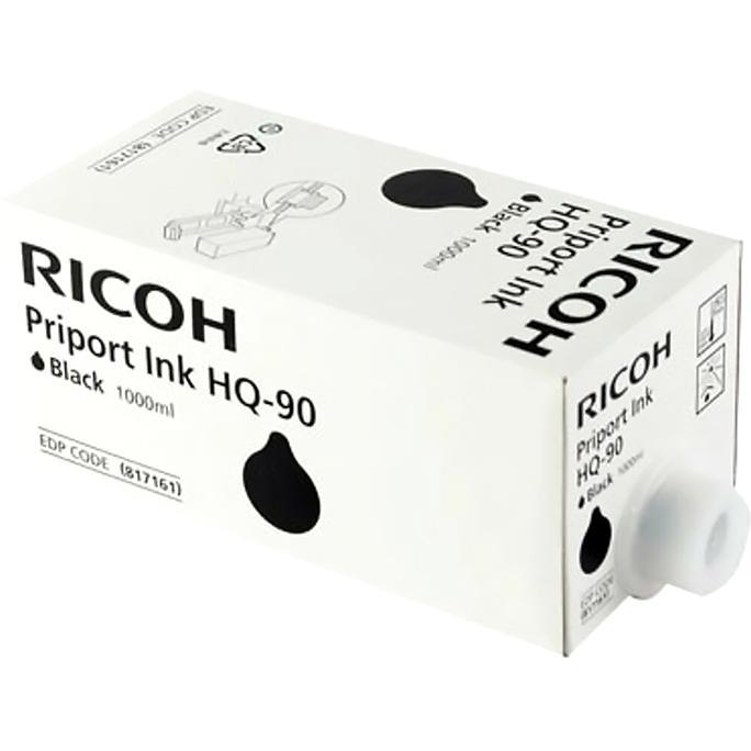 Чернила для дупликатора тип HQ90 чёрные (CS) Ricoh. RICOH PRIPORT BLACK INK HQ90 (CS) - фото 1 - id-p214522779