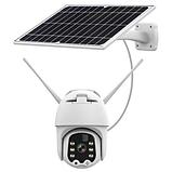 IP Камера с солнечной панелью ISEA Solar Energy Alert Security PTZ Camera поворотная, фото 2