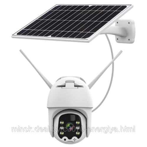 IP Камера с солнечной панелью ISEA Solar Energy Alert Security PTZ Camera поворотная - фото 2 - id-p214702994