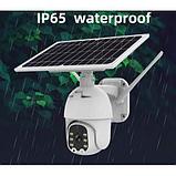 IP Камера с солнечной панелью ISEA Solar Energy Alert Security PTZ Camera поворотная, фото 7