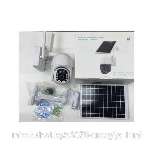 IP Камера с солнечной панелью ISEA Solar Energy Alert Security PTZ Camera поворотная - фото 8 - id-p214702994
