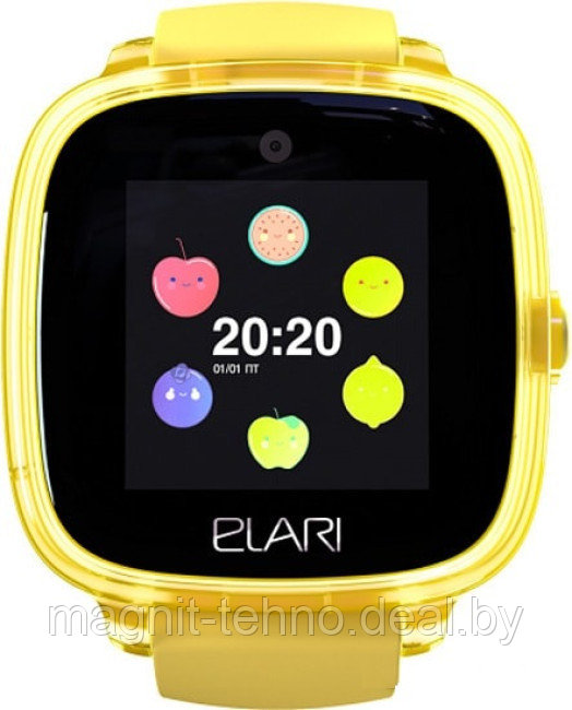 Детские умные часы Elari Kidphone Fresh (желтый) - фото 2 - id-p214703809