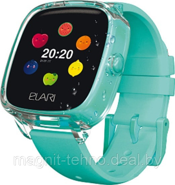 Детские умные часы Elari Kidphone Fresh (бирюзовый) - фото 1 - id-p214703810