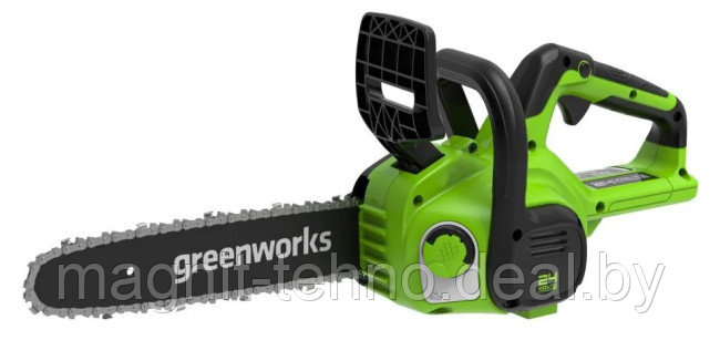 Аккумуляторная цепная пила Greenworks G24CS25 2007707 (без АКБ) - фото 2 - id-p214703814
