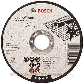 Отрезной круг 125х2,0х22,23 мм Expert for Inox BOSCH (2608600094)