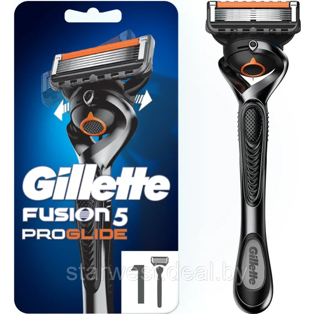 Gillette Fusion 5 Proglide Flexball с 1 кассетой Бритва / Станок для бритья мужской - фото 1 - id-p214704089