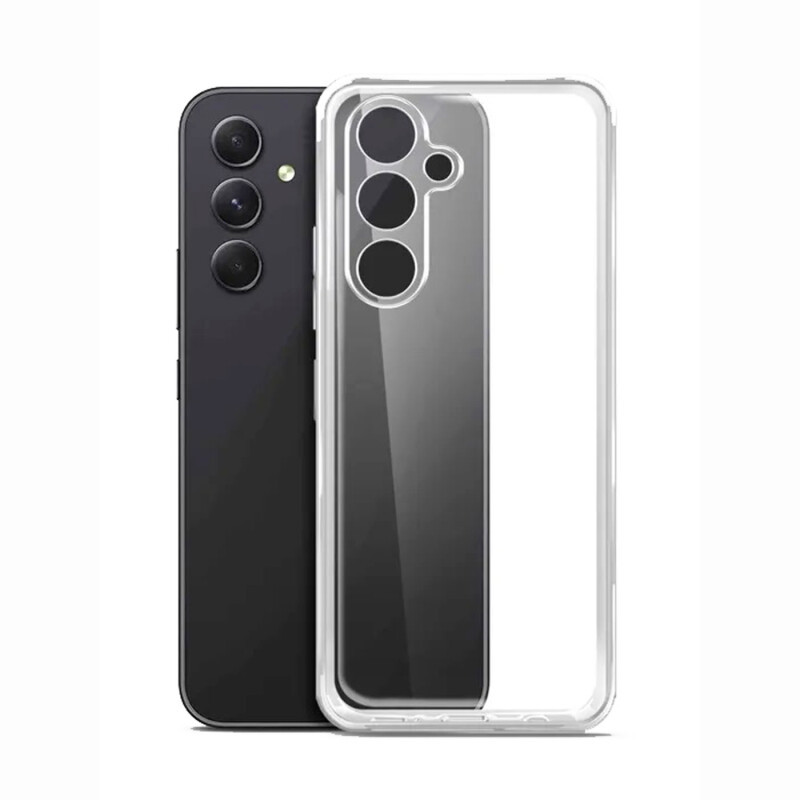 Чехол-накладка для Samsung Galaxy A34 SM-A346 (силикон) прозрачный с защитой камеры