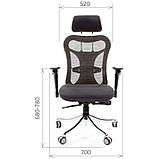 Кресло для руководителя "Chairman 769", ткань, хром, черный, фото 5