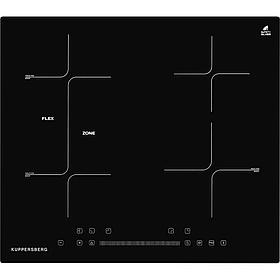 Встраиваемая индукционная варочная панель Kuppersberg ICS 612, 60 см, 4 конфорки, черный цвет