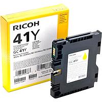 Картридж для гелевого принтера повышенной емкости GC 41Y желтый Ricoh. Print Cartridge GC 41Y