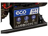 Электростанция (генератор бензиновый) ECO PE-9001E3FP (электростарт, 6,5 кВт, 380/220 В, бак 25.0 л, вес 82 кг, фото 6
