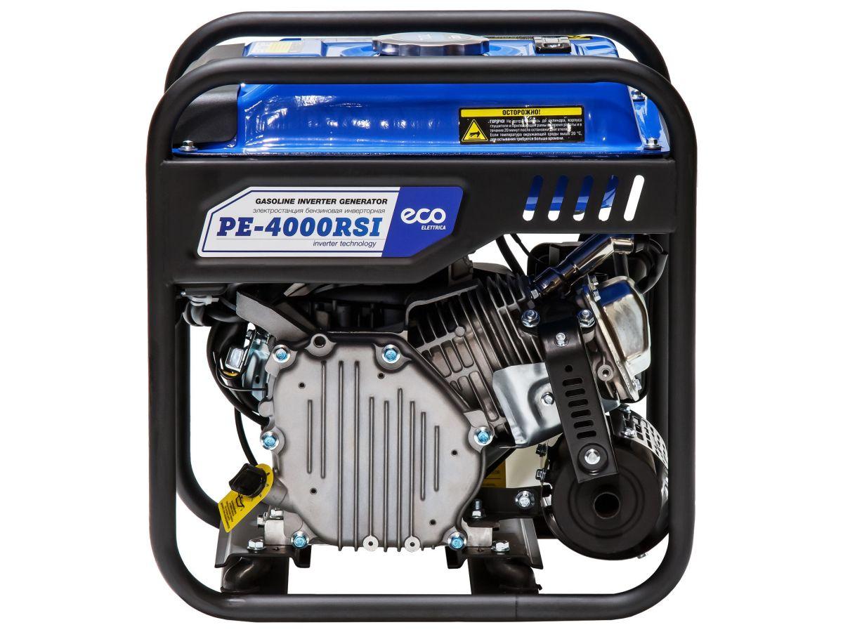Генератор инверторный бензиновый ECO PE-4000RSI (инверторный, 3.7 кВт, 230 В, бак 7.0 л, вес 29 кг) - фото 4 - id-p214713391