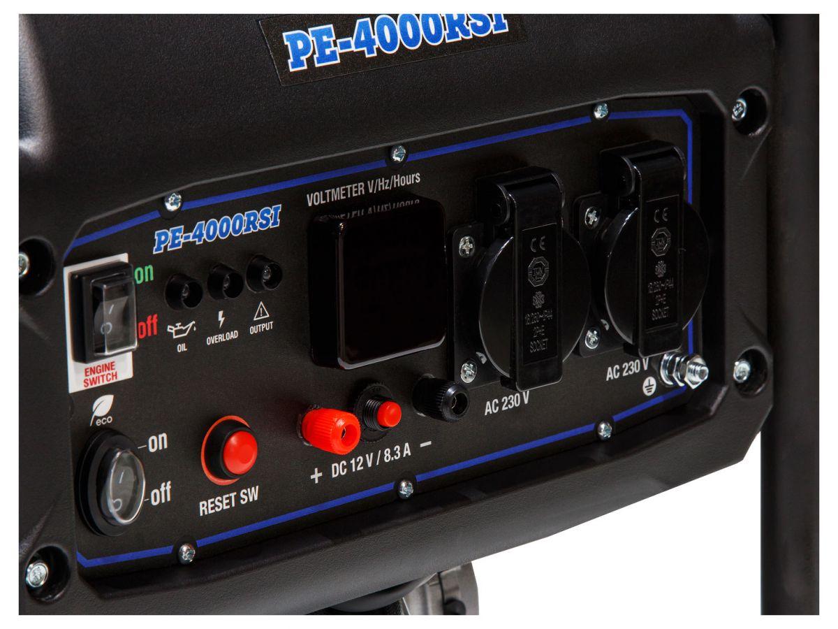 Генератор инверторный бензиновый ECO PE-4000RSI (инверторный, 3.7 кВт, 230 В, бак 7.0 л, вес 29 кг) - фото 6 - id-p214713391