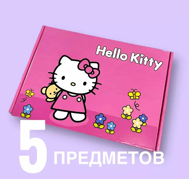 Детский подарочный набор для смартфона Hello Kitty & Doraemon (5 предметов) - фото 5 - id-p182503747