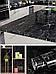 Самоклеющаяся пленка для мебели фартука кухни стола на столешницу самоклейка черная глянцевая под мрамор, фото 8