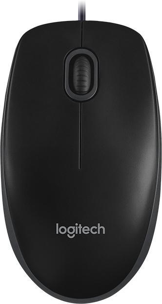 Мышь Logitech Optical Mouse B100 Black USB 910-006605 - фото 1 - id-p214271247