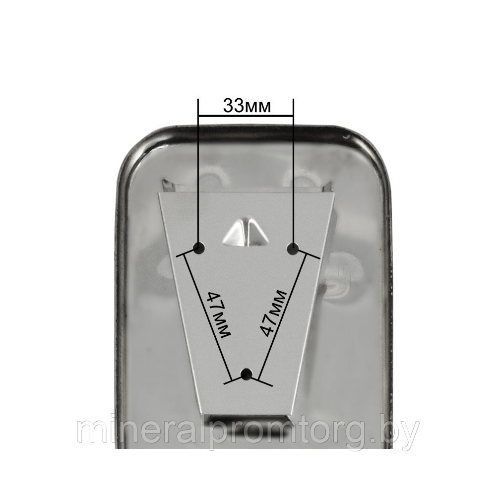 Дозатор (диспенсер) для жидкого мыла Solinne ТМ 801 (500мл) нержавейка, глянец - фото 6 - id-p164030108