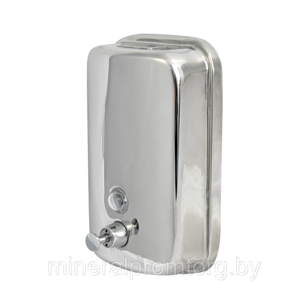 Дозатор для жидкого мыла Solinne ТМ 804 (1000мл) нержавейка, глянец, фото 1