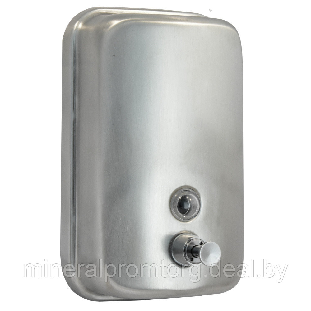 Дозатор для жидкого мыла Solinne ТМ 804 ML (1000мл) антивандальный, матовый - фото 2 - id-p164030129