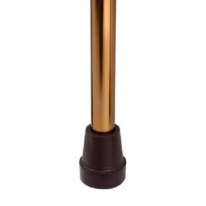 Трость опорная cкладная с Т-образной деревянной ручкой для ходьбы / 10121 BZ (бронза) - фото 5 - id-p214716860