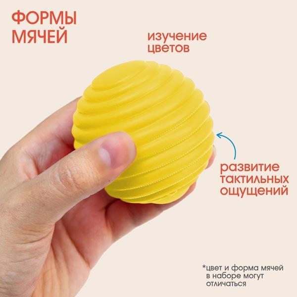 Развивающий, массажный, рельефный мячик Крошка Я Мишка Панда - фото 1 - id-p214716744