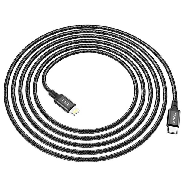 Кабель X14 Double speed PD charging data cable for iP(L=2M)черный - фото 2 - id-p214720098