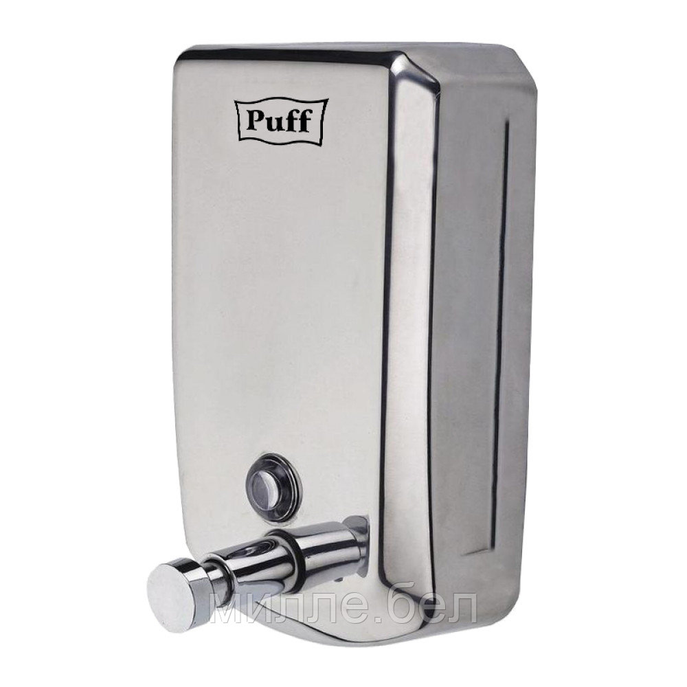 Дозатор для жидкого мыла PUFF-8715 нержавейка, 1000мл с замком - фото 1 - id-p146570598