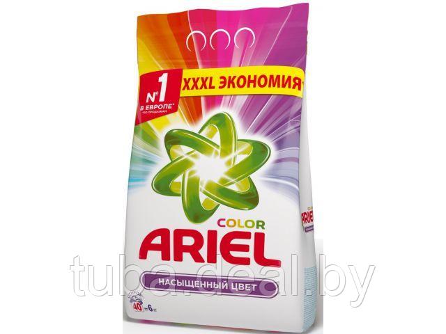 Стиральный порошок Ariel автомат Color 6 кг - фото 1 - id-p214613863