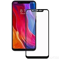 Защитное стекло 6D для телефона Xiaomi Redmi 6 Pro, Mi A2 Lite, черный