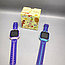 Детские умные часы Smart Baby Watch с gps Q12 Голубые с фиолетовым, фото 7