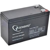 Аккумулятор Gembird/Energene 12-7.5/MS7.5-12/BAT-12V7.5AH (12V 7.5Ah) для UPS