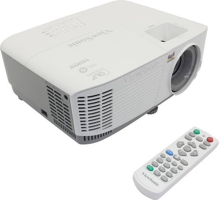 Проектор ViewSonic Projector PA503SB (DLP 3800 люмен 22000:1 800x600 D-Sub RCA HDMI USB ПДУ 2D/3D) - фото 1 - id-p214734783