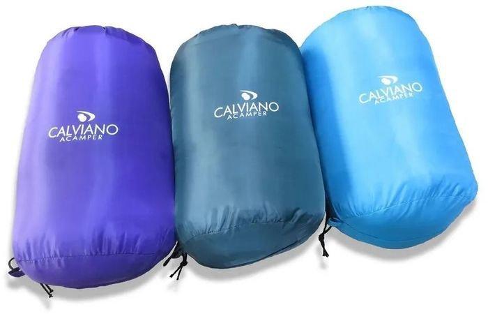 Спальный мешок Calviano Acamper Bergen 300г/м2 (фиолетовый) - фото 2 - id-p214734902