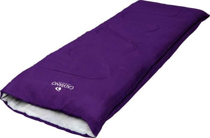 Спальный мешок Calviano Acamper Bruni 300г/м2 (фиолетовый)
