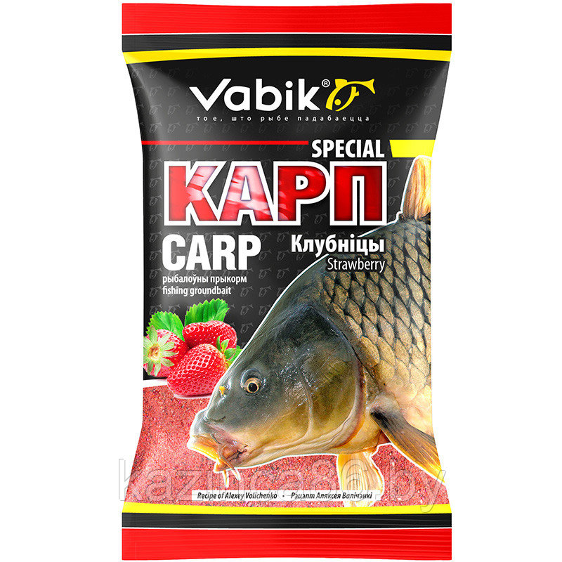 Прикормка Vabik Special Карп Клубника, 1 кг