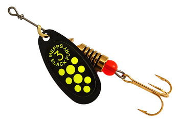 Блесна Mepps COMET BLACK FURY C3BF-BKFC 6.5г.