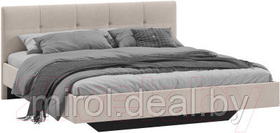 Двуспальная кровать ТриЯ Элис тип 1 с мягкой обивкой 180x200 - фото 1 - id-p214739466